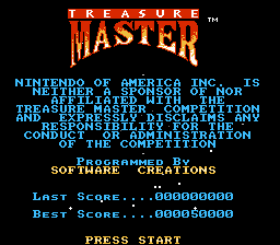 Treasure Master screenshot 4 for NES